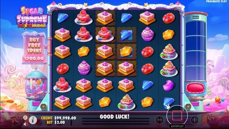 Sugar Supreme Powernudge Free Casino Slot  with, delPowernudge