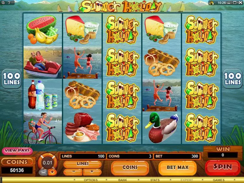 Summer Holiday Free Casino Slot  with, delFree Spins
