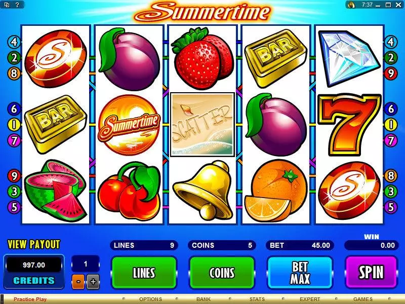 Summertime Free Casino Slot  with, delFree Spins