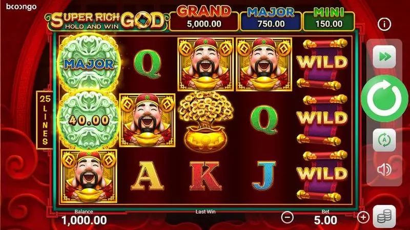 Super Rich God: Hold and Win Free Casino Slot  with, delFree Spins