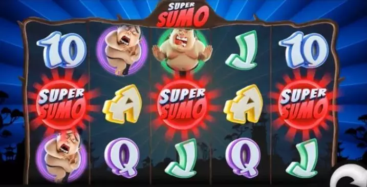Super Sumo Free Casino Slot  with, delWild Reels