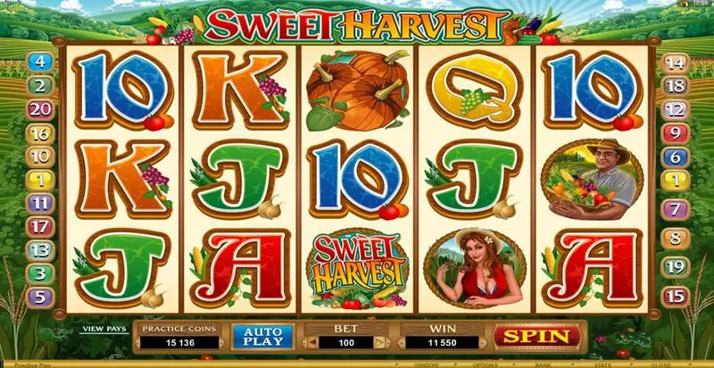 Sweet Harvest Free Casino Slot  with, delFree Spins