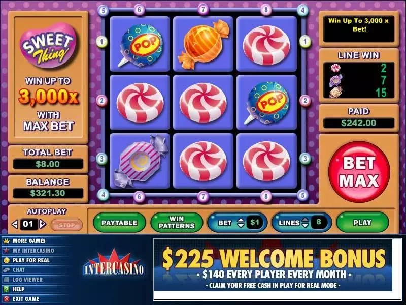 Sweet Thing Free Casino Slot  with, delSecond Screen Game