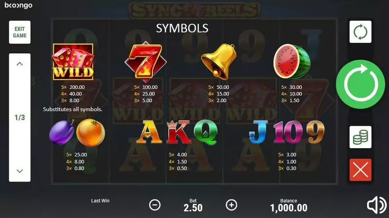 Sync Reels Free Casino Slot 