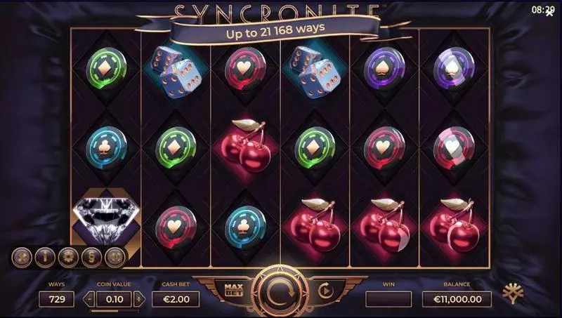 Syncronite Free Casino Slot  with, delSync Reels