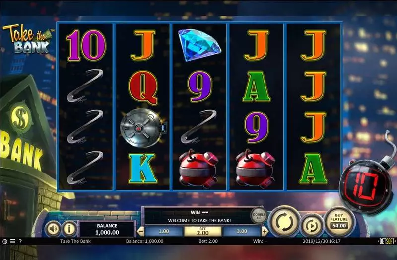 Take the Bank Free Casino Slot  with, delFree Spins