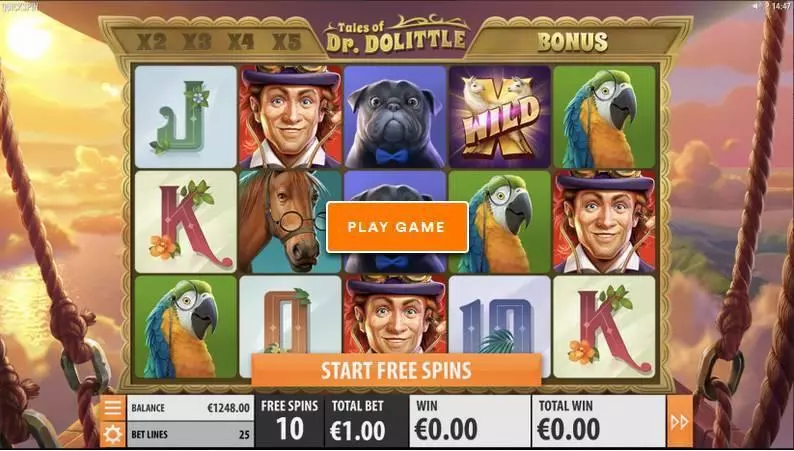 Tales of Dr. Dolittle Free Casino Slot  with, delRe-Spin