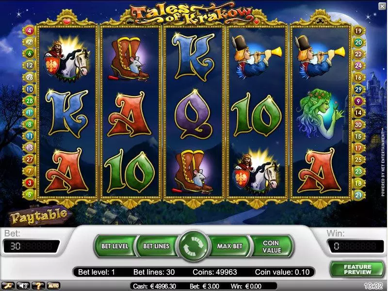 Tales of Krakow Free Casino Slot  with, delFree Spins