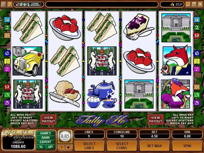 Tally Ho Free Casino Slot  with, delFree Spins