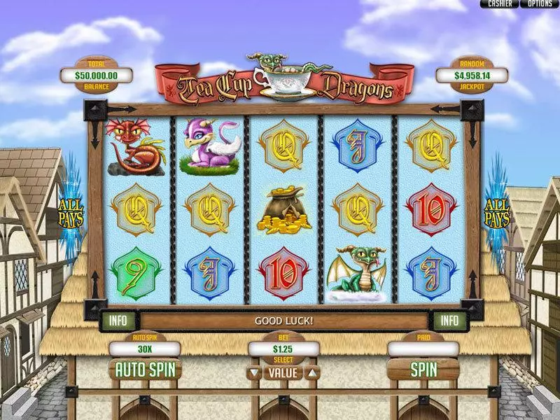 Tea Cup Dragons Free Casino Slot  with, delFree Spins