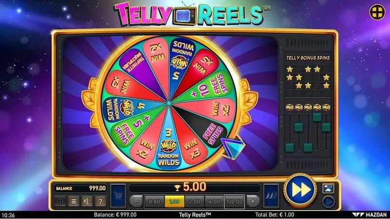 Telly Reels Free Casino Slot  with, delFree Spins