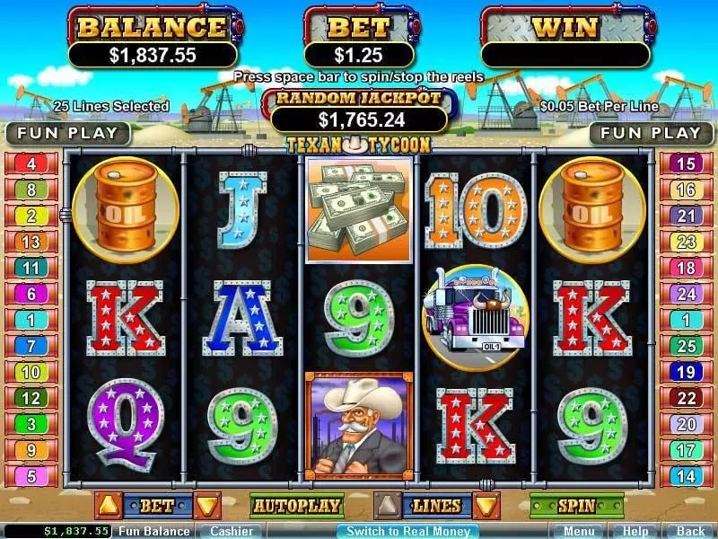 Texan Tycoon Free Casino Slot  with, delFree Spins