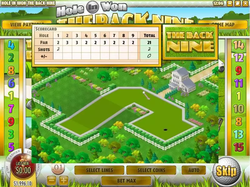 The Back Nine Free Casino Slot  with, delSecond Screen Game