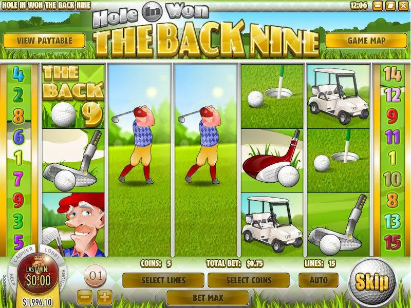 The Back Nine Free Casino Slot  with, delSecond Screen Game