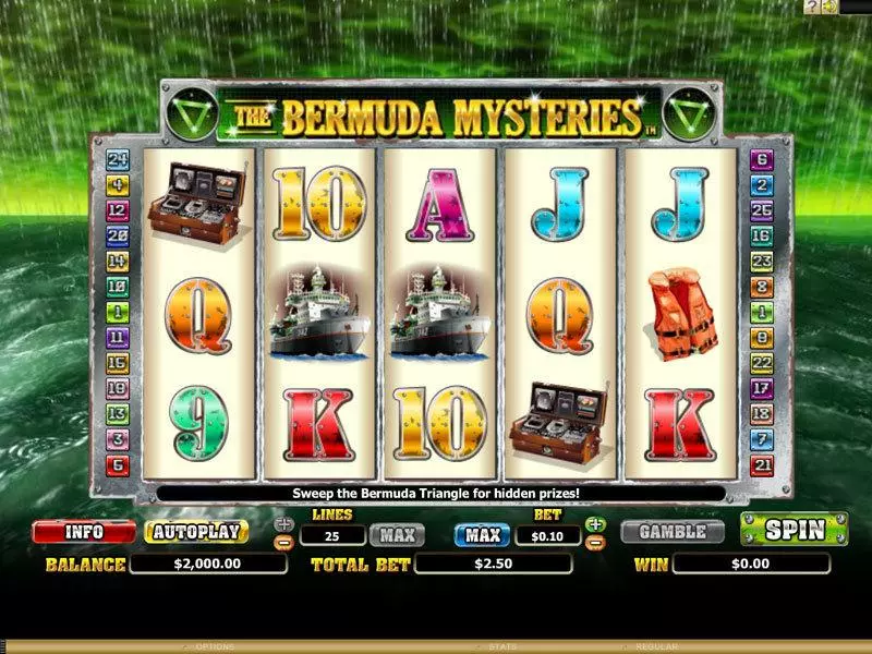 The Bermuda Mysteries Free Casino Slot  with, delFree Spins