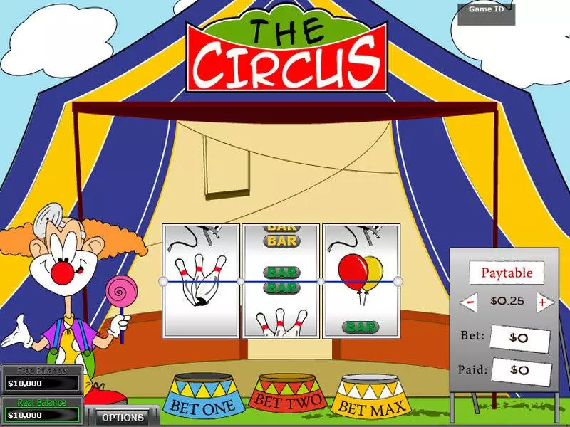 The Circus Free Casino Slot 