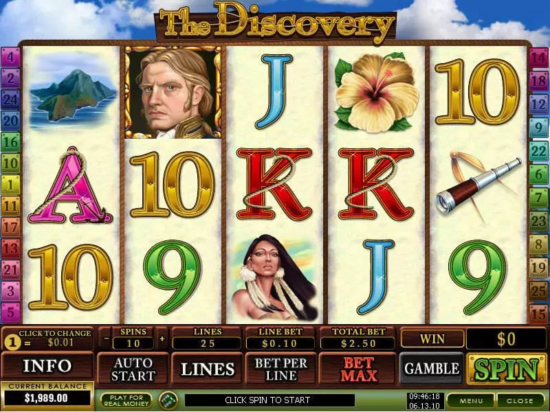 The Discovery Free Casino Slot  with, delFree Spins