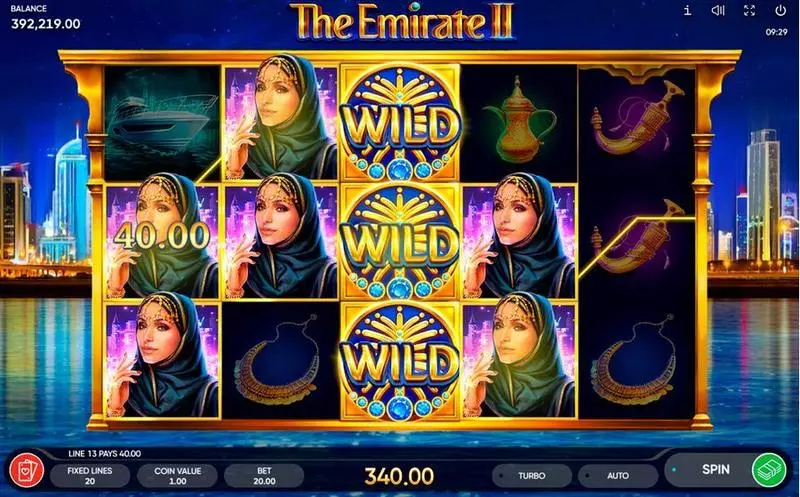 The Emirate II Free Casino Slot  with, delBonus-Pop