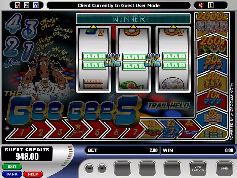 The Gee Gees Free Casino Slot  with, delSecond Screen Game