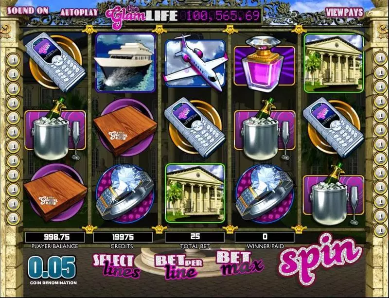 The Glam Life Free Casino Slot  with, delFree Spins