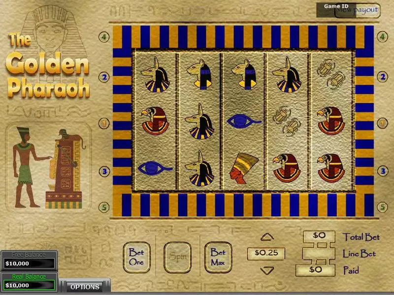 The Golden Pharaoh Free Casino Slot 