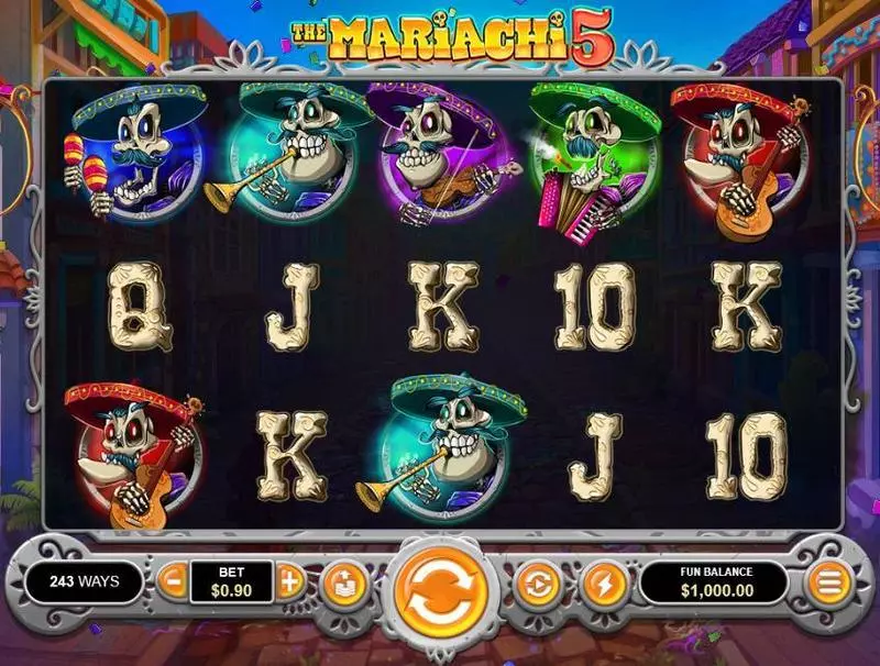 The Mariachi 5 Free Casino Slot  with, delFree Spins