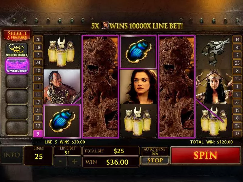The Mummy Free Casino Slot  with, delFree Spins