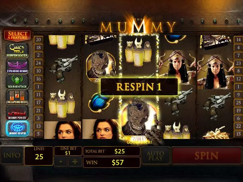 The Mummy Free Casino Slot  with, delFree Spins