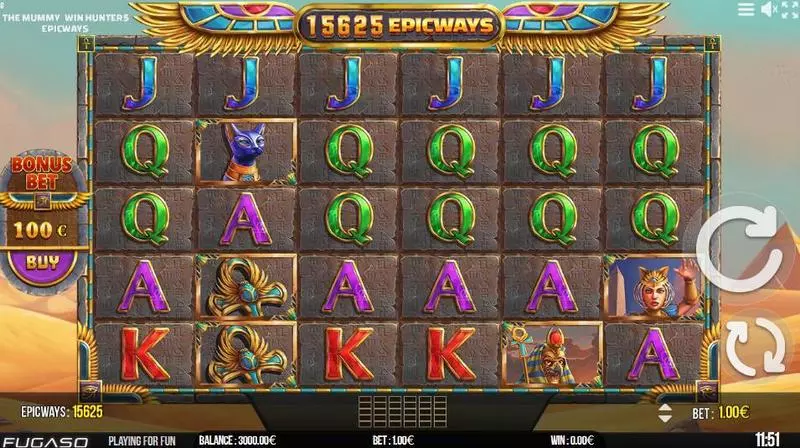 The Mummy EPICWAYS Free Casino Slot  with, delBonus Bet