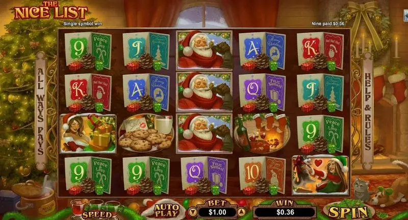 The Nice List Free Casino Slot  with, delBonus Choice