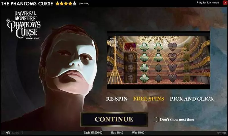 The Phantoms Curse Free Casino Slot  with, delMulti Level