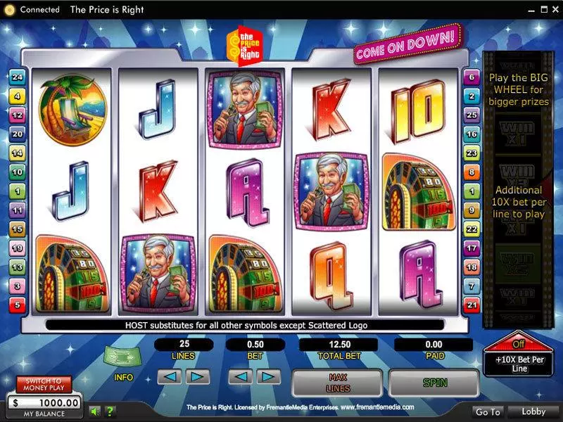 The Price Is Right Free Casino Slot  with, delSecond Screen Game
