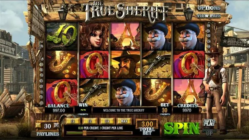 The True Sheriff Free Casino Slot  with, delMulti Level