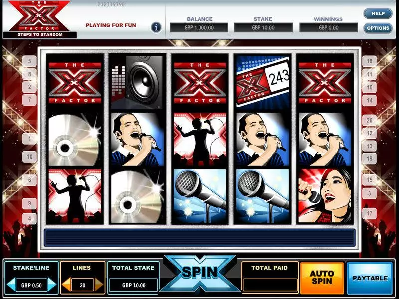 The X Factor Free Casino Slot  with, delSecond Screen Game