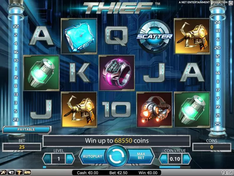Thief Free Casino Slot  with, delFree Spins
