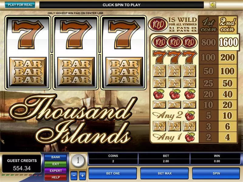 Thousand Island Free Casino Slot 