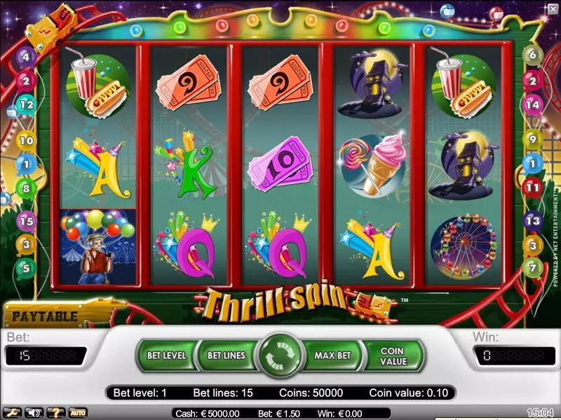 Thrill Spin Free Casino Slot  with, delFree Spins