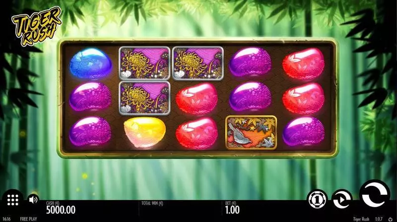 Tiger Rush Free Casino Slot  with, delRe-Spin
