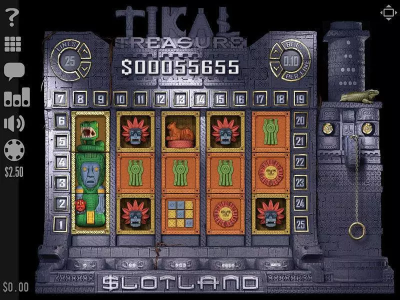 Tikal Treasure Free Casino Slot  with, delSecond Screen Game