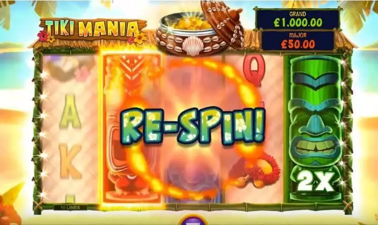Tiki Mania Free Casino Slot  with, delRe-Spin