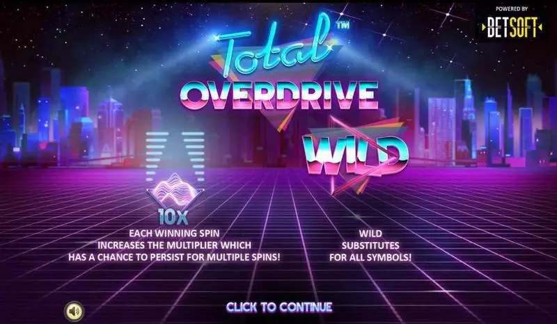 Total Overdrive Free Casino Slot  with, delSticky Multiplier