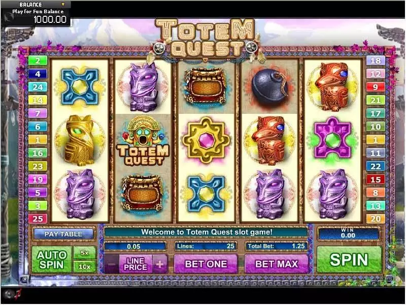 Totem Quest Free Casino Slot  with, delFree Spins
