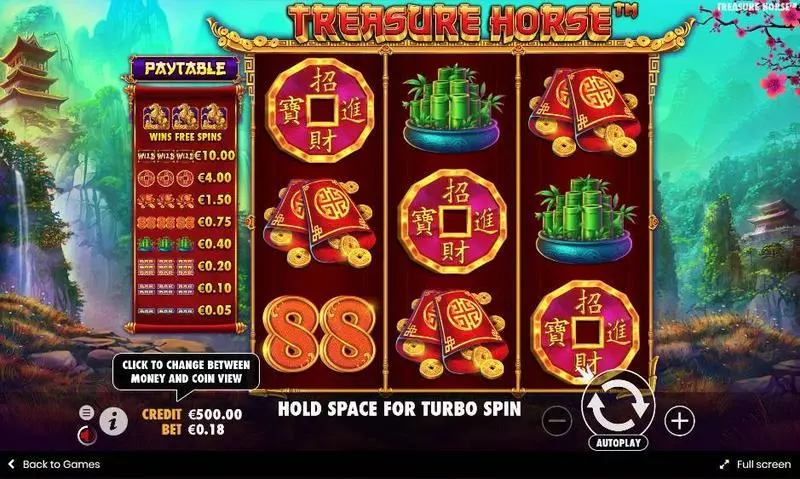 Treasure Horse Free Casino Slot  with, delFree Spins
