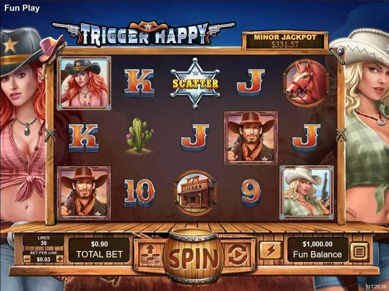 Trigger Happy Free Casino Slot  with, delOn Reel Game