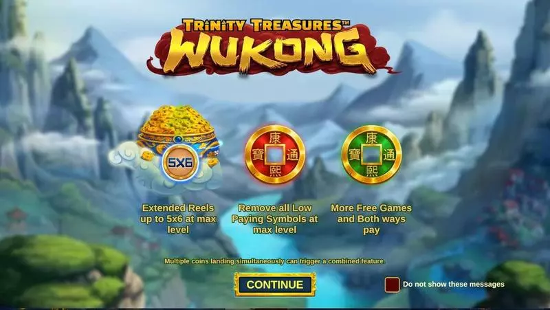 Trinity Treasure Wukong Free Casino Slot  with, delExtending Reels