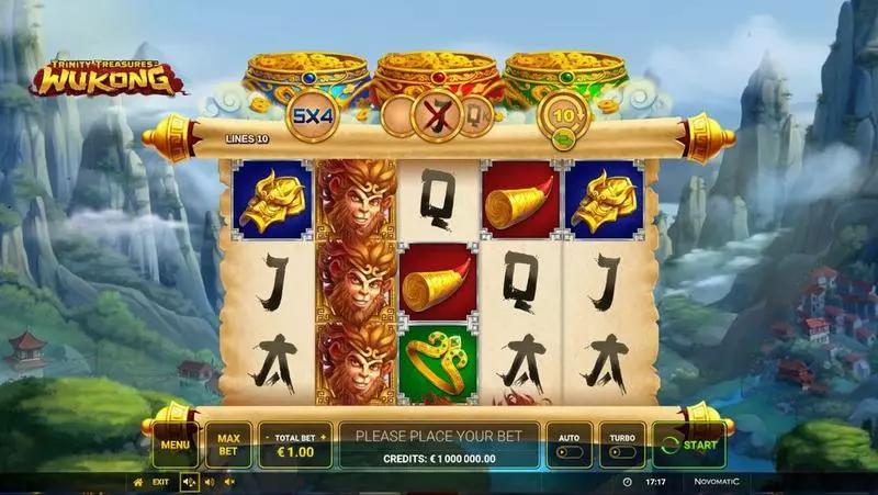 Trinity Treasure Wukong Free Casino Slot  with, delExtending Reels