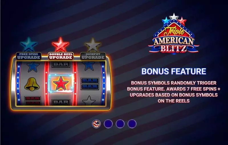 Triple American Blitz Free Casino Slot  with, delFree Spins