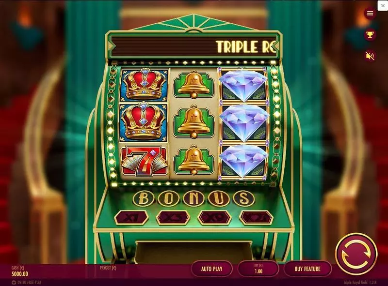 Triple Royal Gold Free Casino Slot 