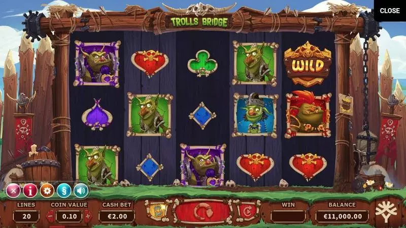 Trolls Bridge Free Casino Slot  with, delFree Spins