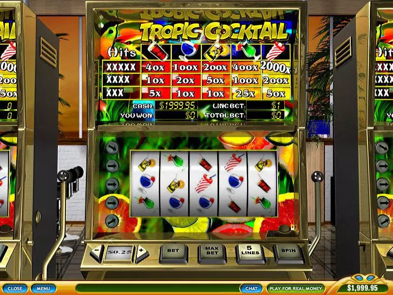 Tropic Cocktail Free Casino Slot 